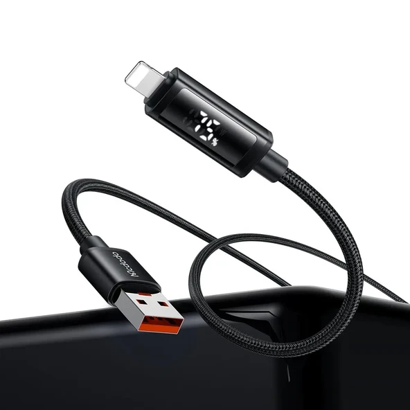 MCDODO CA-7970 Usb-A To Ligtning Çift Led Ekranlı 3a 1.2m Kablo ürün görseli 1