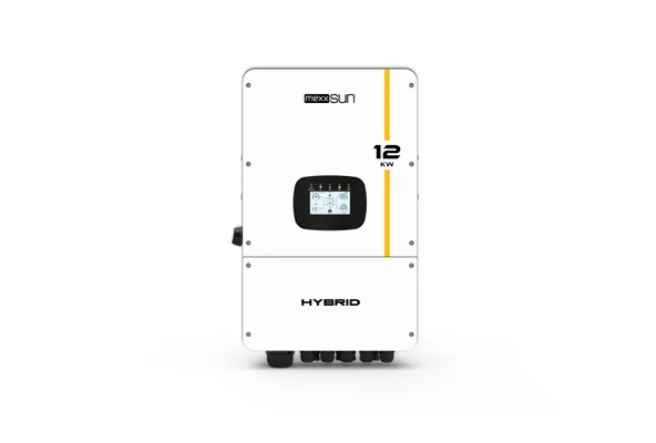 MEXXSUN 12 kW Hibrit Monofaze LV (48 V) On-Grid İnverter ürün görseli 1