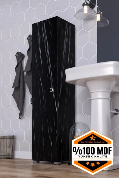 dekor fim DF16105BD Çok Amaçlı Banyo Dolabı Banyo Boy Dolap ürün görseli 1
