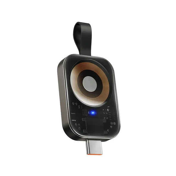 MCDODO CH-2062 3.5w Apple Watch Için Type-c Girişli Manyetik Kablosuz Şarj Aleti - Siyah ürün görseli 1