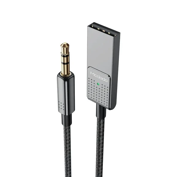 MCDODO CA-8700 Bluetooth AUX Kablosuz Araç Kiti Gri ürün görseli 1