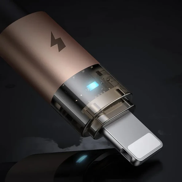MCDODO CA-6911 USB A To Lightning Şeffaf Kablo 1.2m - Resim 3