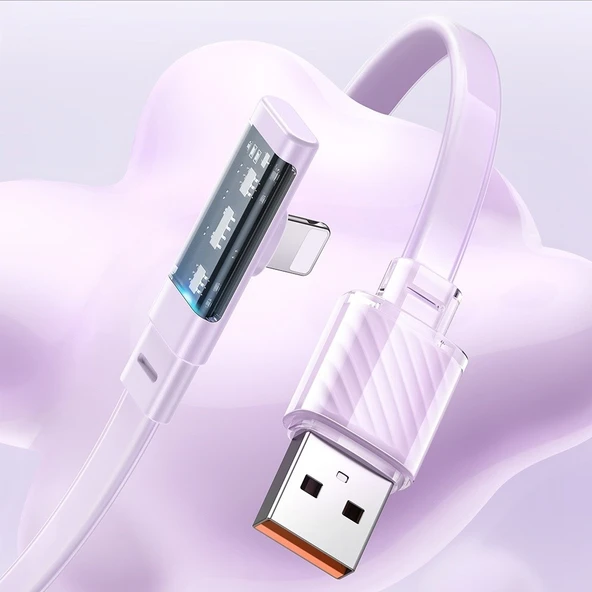 MCDODO CA-3414 Usb-ATo Lightning 3a 20w L Kablo 1.8m Mor ürün görseli 1
