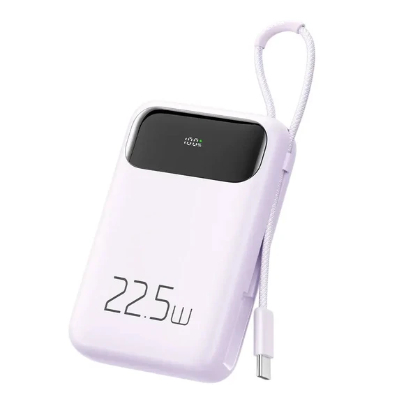 MCDODO MC-3245 10000mAh Type-C 22.5W Powerbank Mor ürün görseli 1