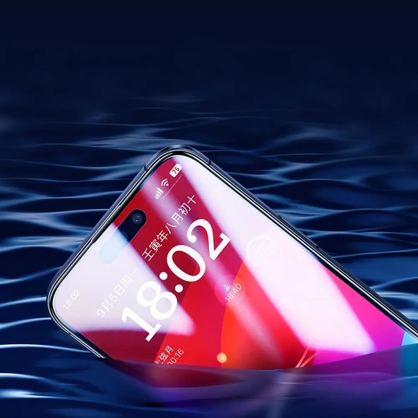 MCDODO PF-5361 iPhone 15 Plus Şeffaf Ekran Koruyucu - Resim 3