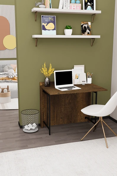 dekor fim DF09101BR Katlanır Portatif Çalışma Masası ürün görseli 1