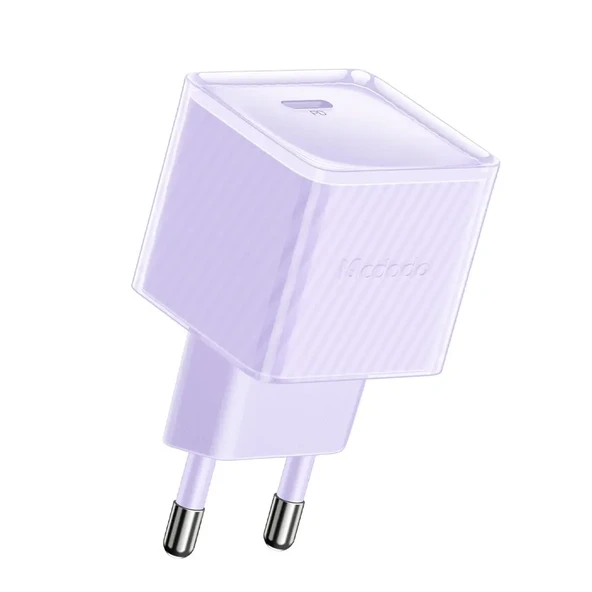 MCDODO CH-3773 20W PD GaN Type-C Hızlı Şarj Aleti Lila ürün görseli 1