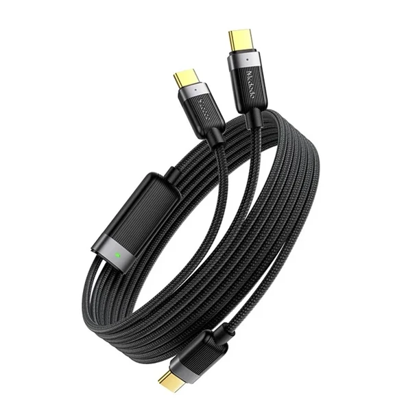 MCDODO CA-7380 Type-c Type-c 100w Manyetik Sarılabilir Şarj Kablosu ürün görseli 1