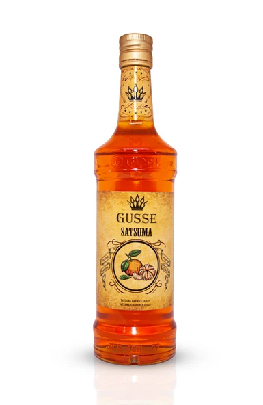 Bodrum Mandalinası (Satsuma) Kahve & Kokteyl Şurubu 70cl Gusse ürün görseli 1