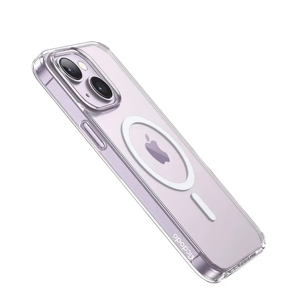 MCDODO PC-3091 iPhone 14 Plus Uyumlu MagSafe'li Mat Şeffaf Kapak ürün görseli 1