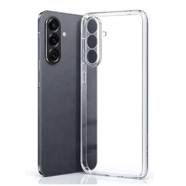Samsung Galaxy A57 İle Uyumlu Kılıf Şeffaf Kamera Korumalı 3D ürün görseli 1