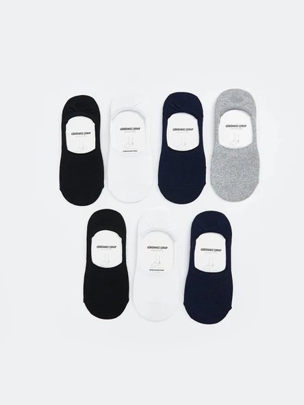 LCW ACCESSORIES Karışık Erkek Babet Çorap 7'li ürün görseli 1