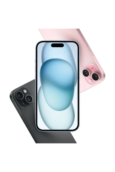 iPhone 15 128 GB Mavi - Resim 5