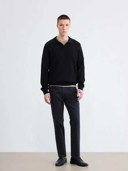 LCW Jeans Antrasit 779 Regular Fit Erkek Jean Pantolon ürün görseli 1
