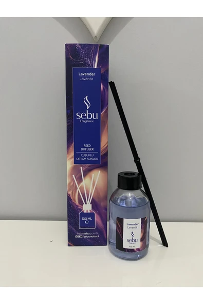 Lavanta Kokulu Bambu Çubuklu Oda Kokusu 50 ML ürün görseli 1