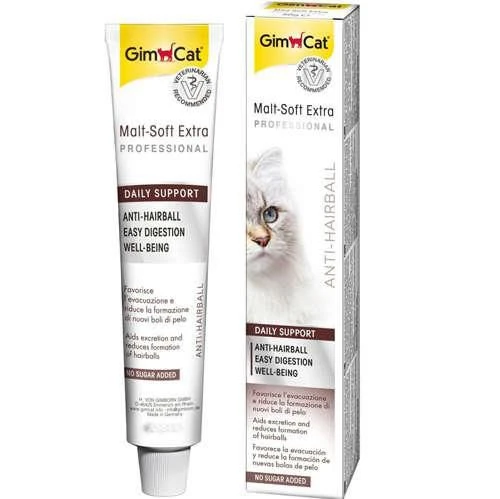 Gimcat Malt Soft Extra Tüy Yumağı Attıran Kedi Macunu 20 Gr.x2 Adet ürün görseli 1
