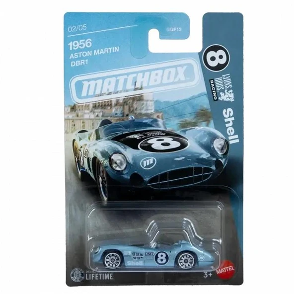 Matchbox  Temalı Arabalar - 1956 ASTON MARTIN DBR1 JJR51-GGF12 ürün görseli 1