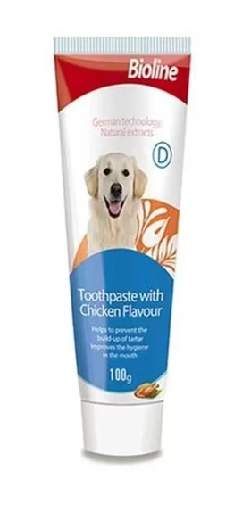 Bioline Tavuk Aromalı Diş Macunu 100 Gram Skt: 09-04-2027 ürün görseli 1