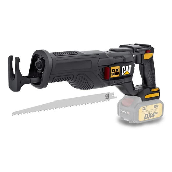 CAT DX5050B 18Volt Kömürsüz Profesyonel Tilki Kuyruğu Testere (Akü Dahil Değildir) ürün görseli 1
