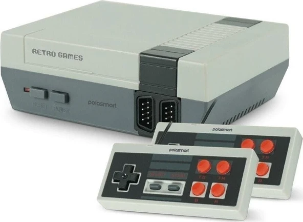 Polosmart Pgm620 Retro Mini 620 Oyunlu Atari Beyaz ürün görseli 1