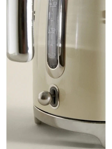 Smeg 50’s Style Krem Retro Krem Kettle - Resim 4
