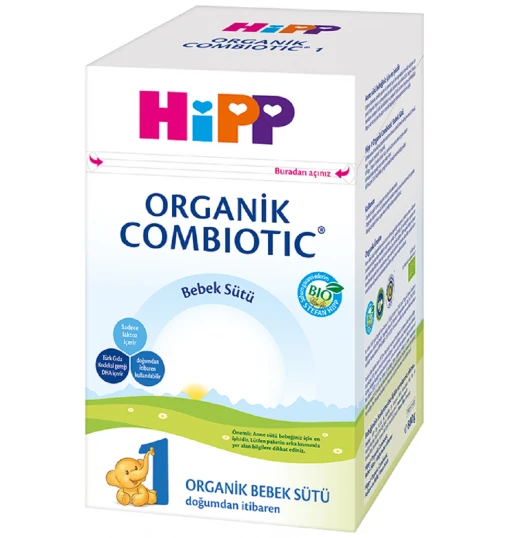 1 Organik Combiotic Bebek Sütü 800 Gr - Resim 3