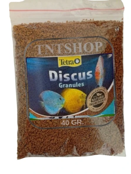 Tetra Discus Granül Balık Yemi 40 gr - Discus Balıkları İçin Özel Ana Yem ürün görseli 1