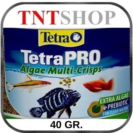 Tetra Pro Algae Multi Crips 40 gr - Bitkisel Spirulina İçerikli Balık Yemi - Resim 2