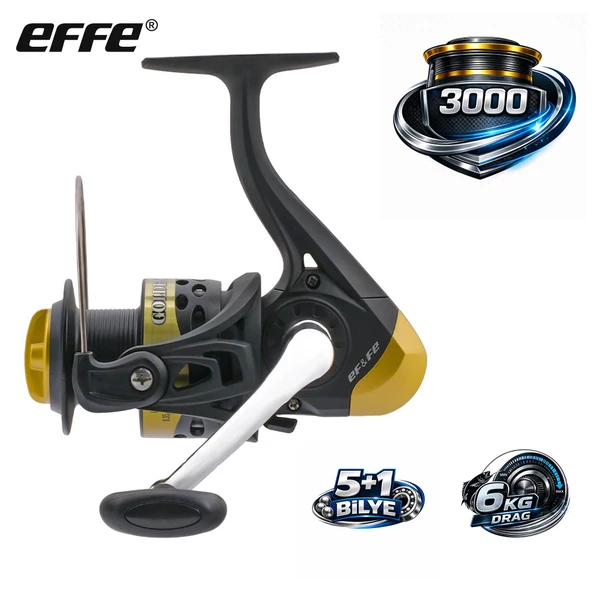 Effe Goldenloop 3000 Olta Makinesi 5+1 Bilye 6Kg Drag 250gr ürün görseli 1