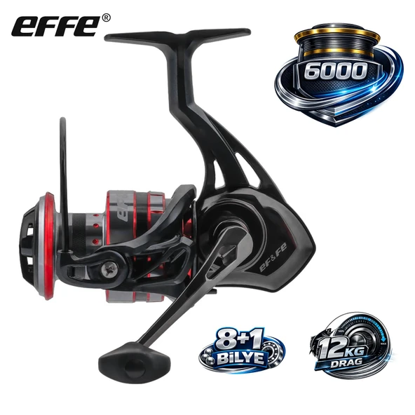 Effe Gillzer 6000 Olta Makinesi 8+1 Bilye 12Kg Drag 403gr ürün görseli 1