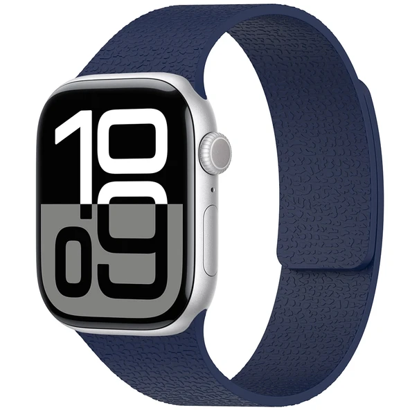 Apple Watch 42mm Zore KRD-136 Kabartma Desenli Silikon Kordon ürün görseli 1