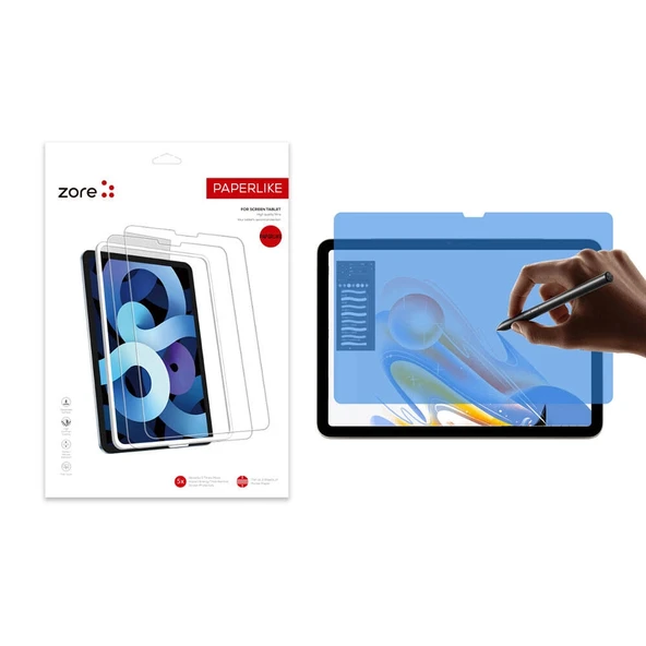 Apple iPad Air 13 2025 M3 Zore Paper-Like Ekran Koruyucu ürün görseli 1