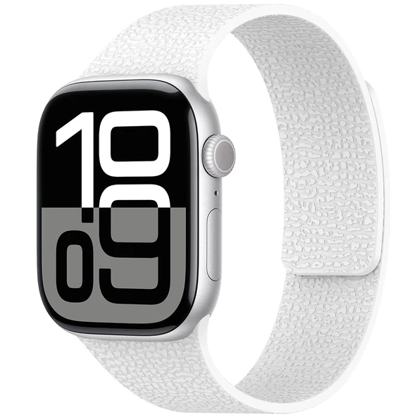 Apple Watch 40mm Zore KRD-136 Kabartma Desenli Silikon Kordon ürün görseli 1