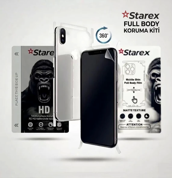HONOR PLAY 4 Uyumlu Nano Ekran Koruyucu HD HAYALET - Full Arka Kaplama 360 Koruma STAREX ürün görseli 1