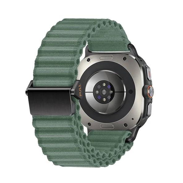 ​​Galaxy Watch Ultra 47mm Zore KRD-120 Naylon Kumaş Hasır Örgülü Kordon ürün görseli 1