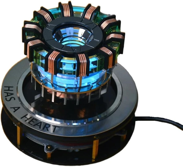 Arc Reactor MK1 Levitation Display – Iron Man İlhamlı Manyetik Havada Yüzen Enerji Reaktörü | RGB Işıklı Premium Masaüstü Koleksiyon Parçası ürün görseli 1