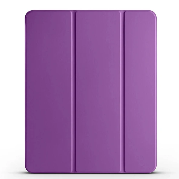 Apple iPad Air 10.9 2020 (4.Nesil) Zore Smart Cover Kalem Bölmeli Standlı 1-1 Kılıf ürün görseli 1