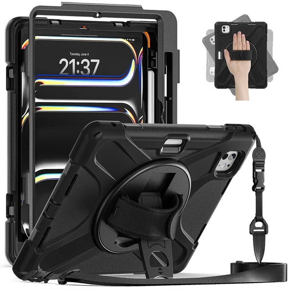 Apple iPad Pro 11 2024 Zore Defender Tablet Silikon - Resim 3