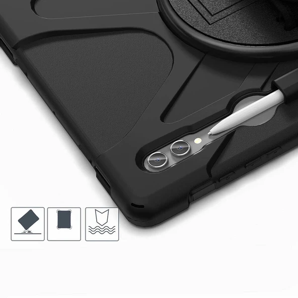Galaxy Tab S10 Ultra Zore Defender Tablet Silikon - Resim 9