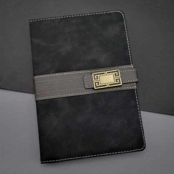 Siyah Çizgili Defter ürün görseli 1