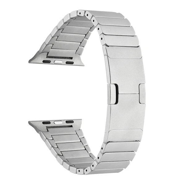 Apple Watch 7 45mm KRD-35 Metal Kordon - Resim 12