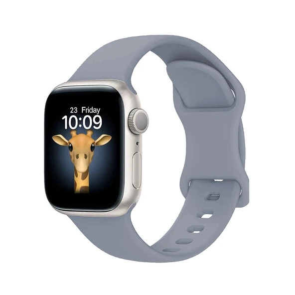 Apple Watch 7 41mm Zore KRD-131 Silikon Kordon Strap Kayış ürün görseli 1