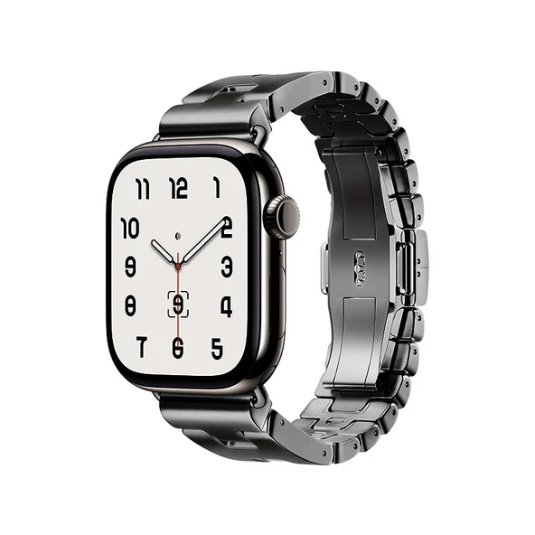 Apple Watch 42mm Zore KRD-125 Metal Kordon Strap Kayış ürün görseli 1