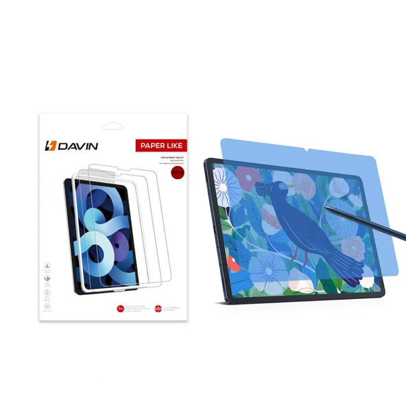 Galaxy Tab S10 Plus Kağıt Hisli Mat Davin Paper Like Tablet Ekran Koruyucu ürün görseli 1
