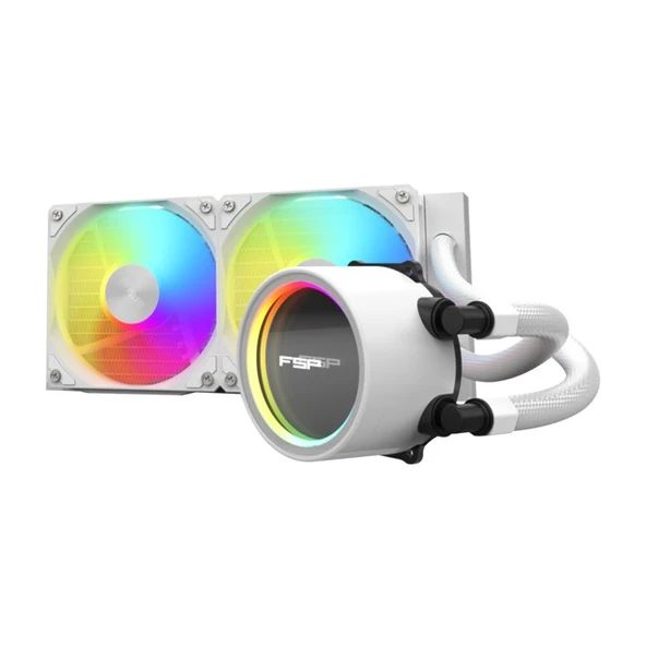 FSP AE24-W ARGB 240 mm Beyaz Sivi Sogutucu ürün görseli 1