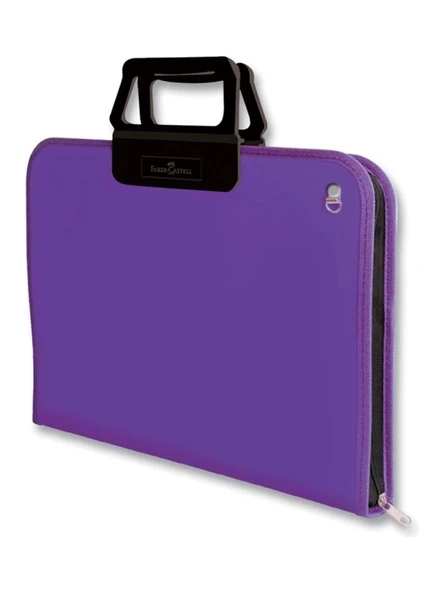 Faber-Castell Proje Çantası 38X55 Cm Mor Resim Çantası 5177191910000 ürün görseli 1