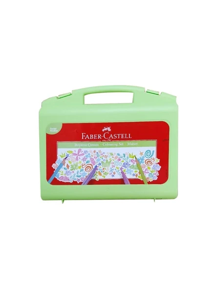 Faber-Castell Pastel Renkler Boyama Çantası Pastel Renkler 34 Parça ürün görseli 1