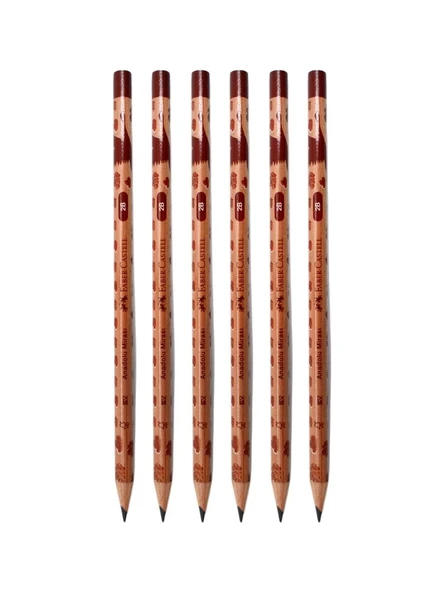 Faber-Castell Anadolu Mirası 2B Kurşun Kalem (6 Lı Paket) ürün görseli 1