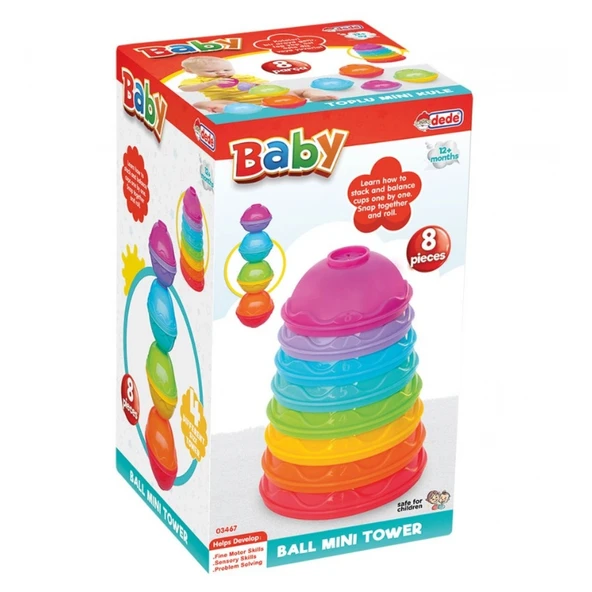 Dede Toplu Mini Kule 03467 - Resim 2