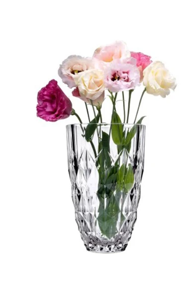 Paşabahçe crystallin lavina cam vazo  20 cm. 68289 ürün görseli 1